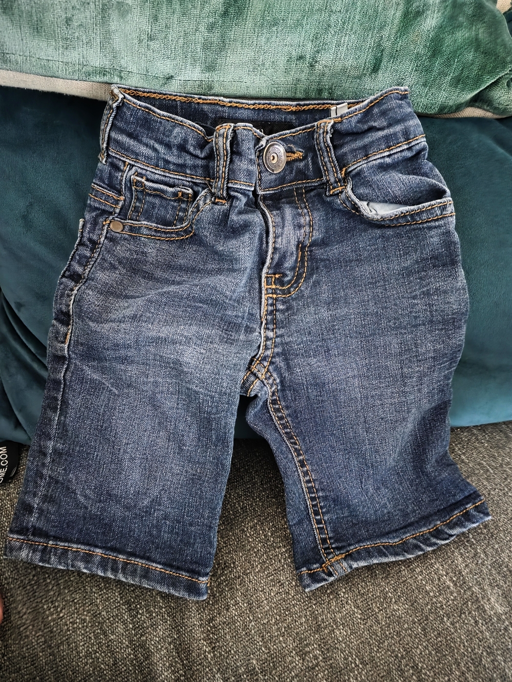 Classic Blue Denim Kids Shorts - Brand